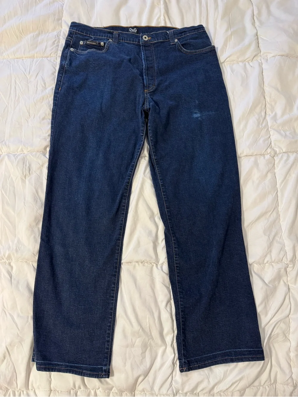 Vintage D&G Dark Wash Bootcut Jeans Men’s 34
